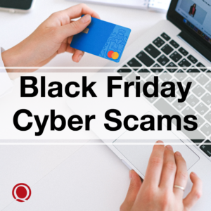 black friday cyber scams